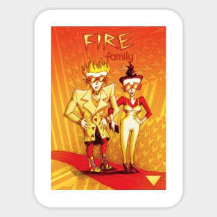 4 Elements - Fire Sticker